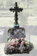 Croix & son socle- Cimetière - 1865