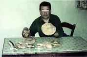 De beaux champignons (camparols): des cèpes (ceps) - 1970