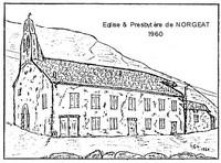 Dessin &eacute;glise 1960