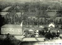 Eglise-&eacute;cole (Gabarre 1925